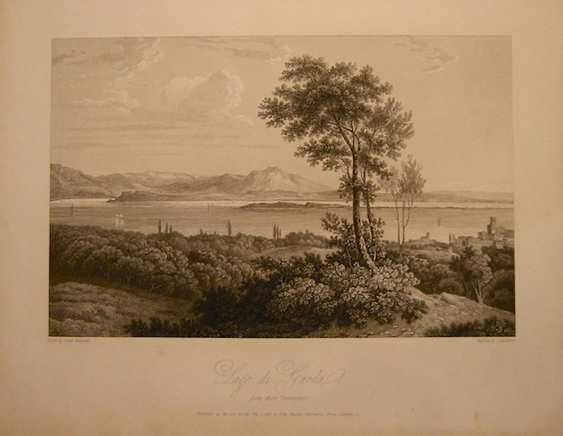 Middiman S. Lago di Garda from above Desenzano 1818 Londra